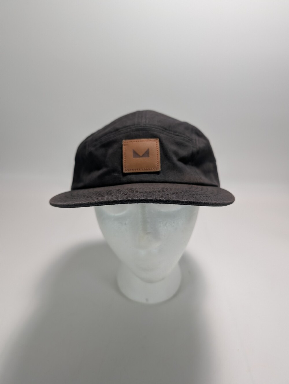 Evil Bike Company 5 Panel Adjustable Size Hat - Black